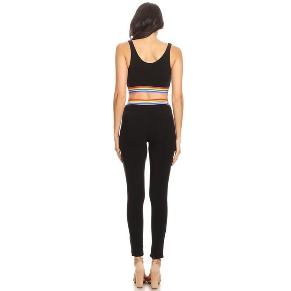 Rainbow Stripe 2 Piece Set - Picture 6 of 9